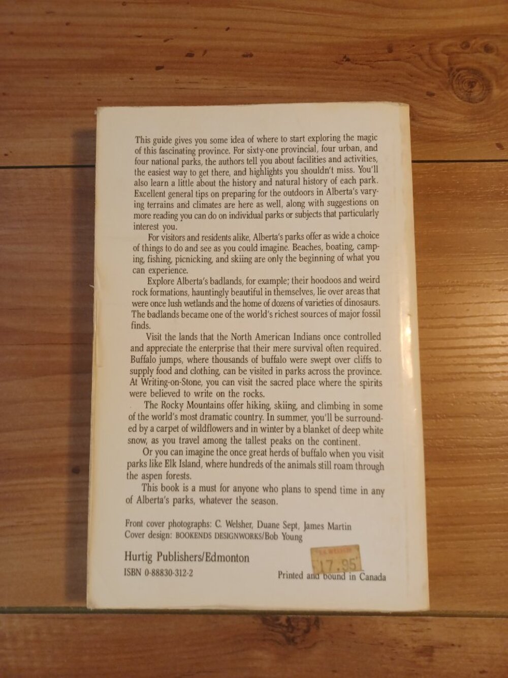 Parks In Alberta Book - Picture 6 of 6